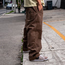Pantalon Vans Drill Chore Loose Carpenter Overdye Vintage Cocoa