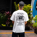 Playera Vans Hot Lines White