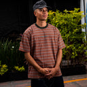 Playera Vans Cameron Stripe Knit Shirt Obsidian
