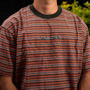 Playera Vans Cameron Stripe Knit Shirt Obsidian