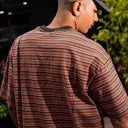Playera Vans Cameron Stripe Knit Shirt Obsidian