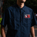 Camisa Heroin Curb Killer Navy Work