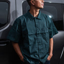 Camisa Vans Larkspur Solid Workwear Mystic Moss