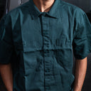 Camisa Vans Larkspur Solid Workwear Mystic Moss