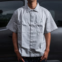 Camisa Vans Larkspur Solid Workwear Drizzle