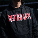 Sudadera Deathwish Death Spray Black White Red