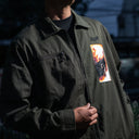 Chamarra de Loneta Welcome Smite Work Shirt W/Patch Forest