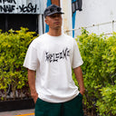 Playera Welcome Chisel Vamp Boxy Garment Dyed