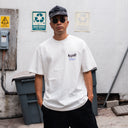 Playera Welcome Widow White Purple