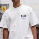 Playera Welcome Widow White Purple