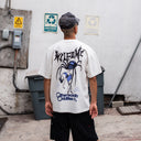 Playera Welcome Widow White Purple