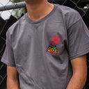 Playera Santa Cruz Salba Voodoo Frame Charcoal