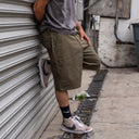 Short Vans Authentic Chino Loose S Mossy Olive