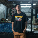 Playera Thrasher Blood Bath Black