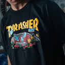 Playera Thrasher Blood Bath Black