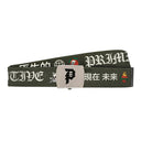Cinturon Primitive Outsider Web Olive