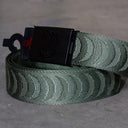 Cinturon Spitfire Bighead Cut Crescent Olive Black
