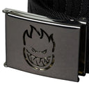 Cinturon Spitfire Jacquard Black Black