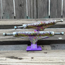 Trucks Shivers Huerta Pro Plata Morado 149mm