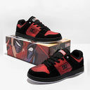 Tenis DC Manteca x Marvel Deadpool Black Red Con Detalle