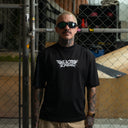 Playera Take Action Crew Baphomet