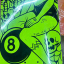 Tabla Lúdica Bola 8 Foil Amarillo