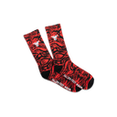 Calcetas Fallen Trademark Red Black