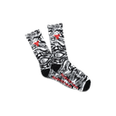 Calcetas Fallen Trademark Black White