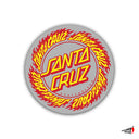 Sticker Santa Cruz Flame Ringed