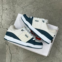 Tenis Globe Fusion Grey Blue Con Detalle