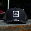 Gorra Brixton Alpha Block Mesh Black