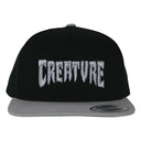 Gorra Creature Mono Logo Black Silver