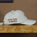 Gorra Ludica Everything Is Possible Beige