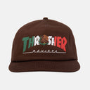Gorra Thrasher Revista Mexico Brown