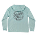 Rompevientos Santa Cruz Girls MFG Dot Lined Aqua