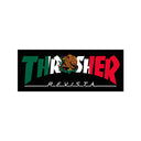 Sticker Thrasher Mexico Revista 10x4cm