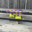 Trucks Shivers Bacter Morado Amarillo 149mm