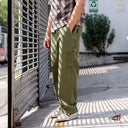 Pantalon Benzaa Carpintero Gabardina Olivo
