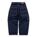 Pantalon Benzaa Doble Rodilla Azul