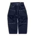 Pantalon Benzaa Doble Rodilla Azul