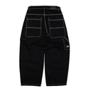 Pantalon Benzaa Doble Rodilla Negro