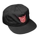 Gorra Pig Unstructured Black Red