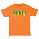 Playera Creature Logo Safety Orange