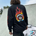 Playera Crimes Flame Pool Black