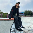 Playera Crimes Flame Pool Black