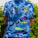 Playera Ludica La Vida Es Una Playa Tie Dye
