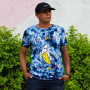 Playera Ludica La Vida Es Una Playa Tie Dye