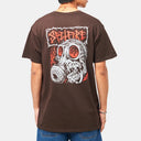 Playera Spitfire Gasmask Dark Chocolate