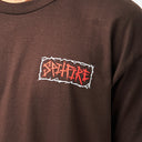 Playera Spitfire Gasmask Dark Chocolate