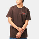 Playera Spitfire Gasmask Dark Chocolate